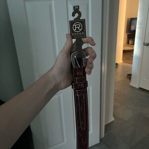 34 roper women’s leather western belt